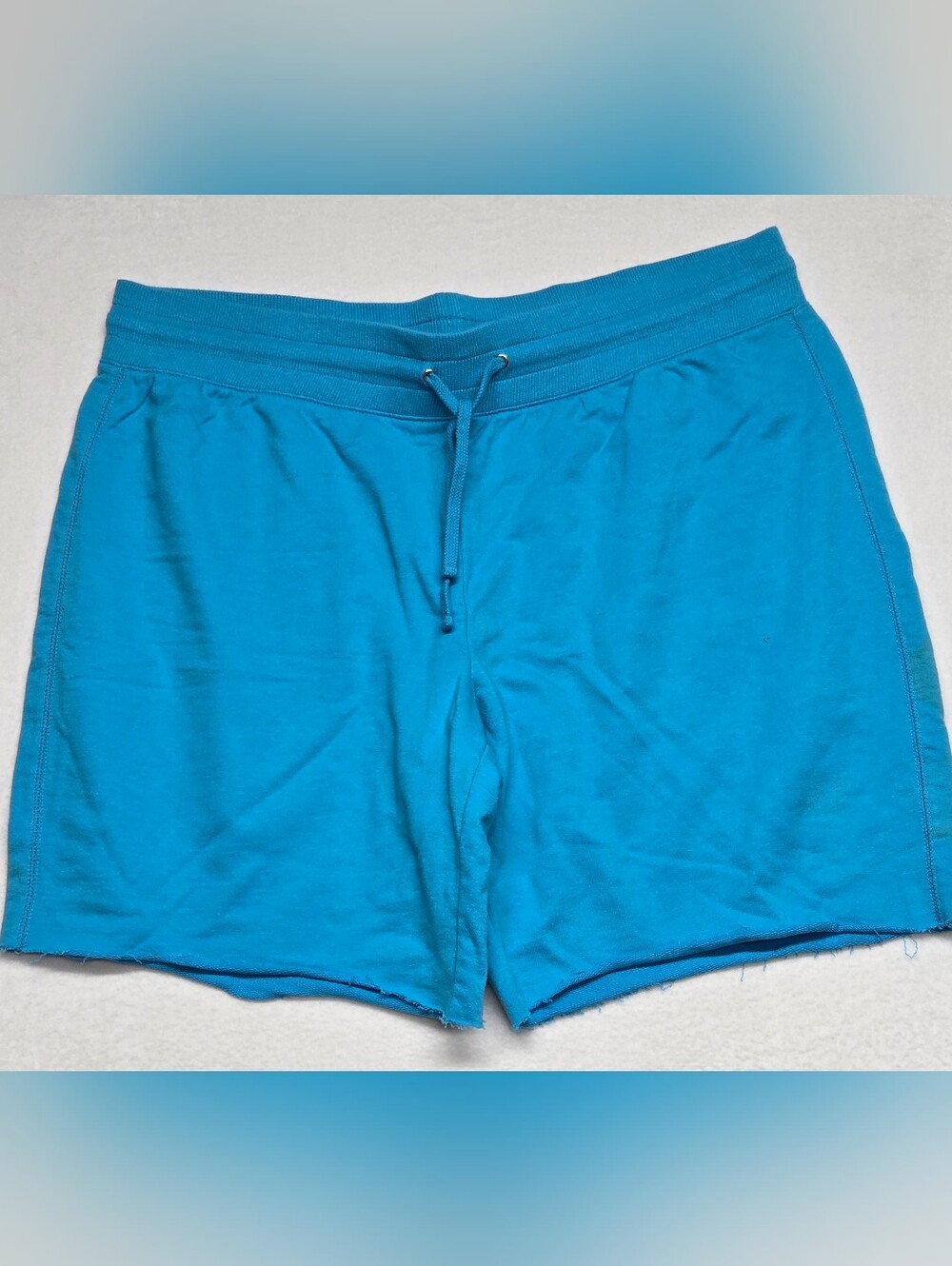 SB Active XL Blue Stretch Shorts Drawstring